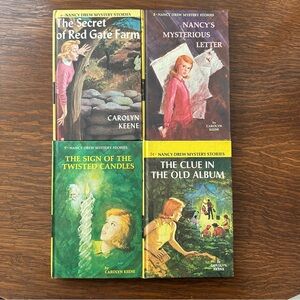 1970s Nancy Drew Mystery Stories Books